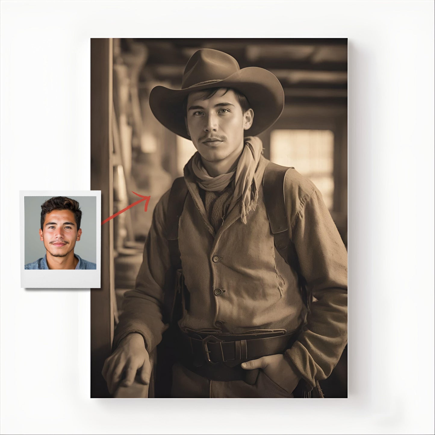 The Western Pioneer - Hystoriq Portraits