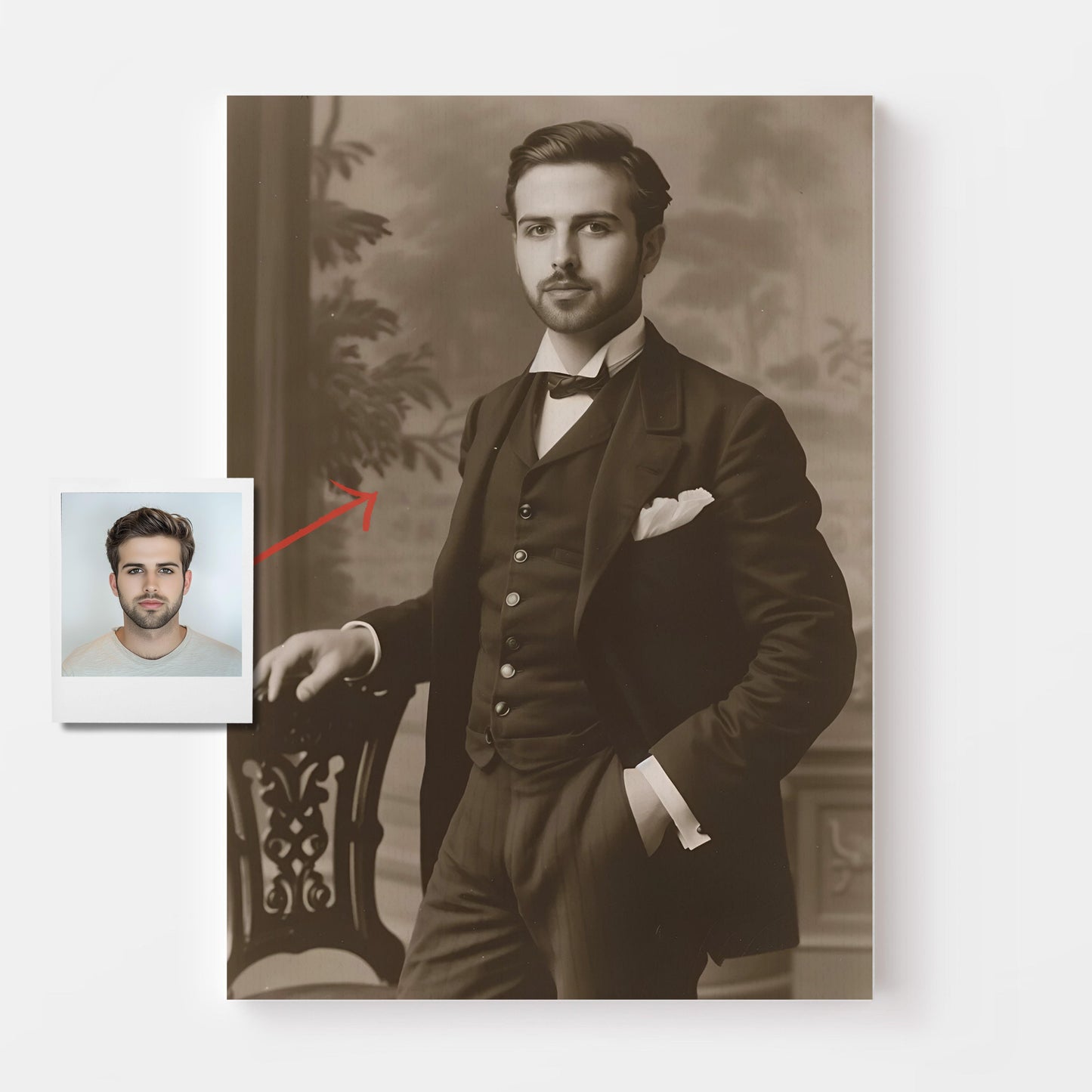 The Poised Aristocrat - Hystoriq Portraits