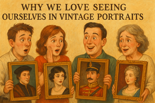 The Psychology Behind Why We Love Seeing Ourselves in Vintage Portraits