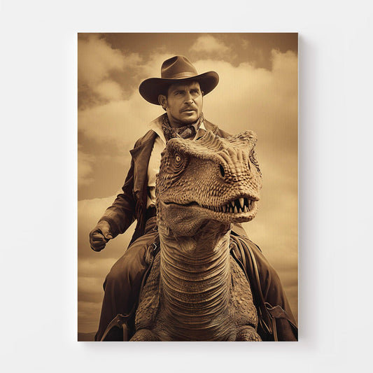 The Lone Cowboy's Ride - Hystoriq Portraits