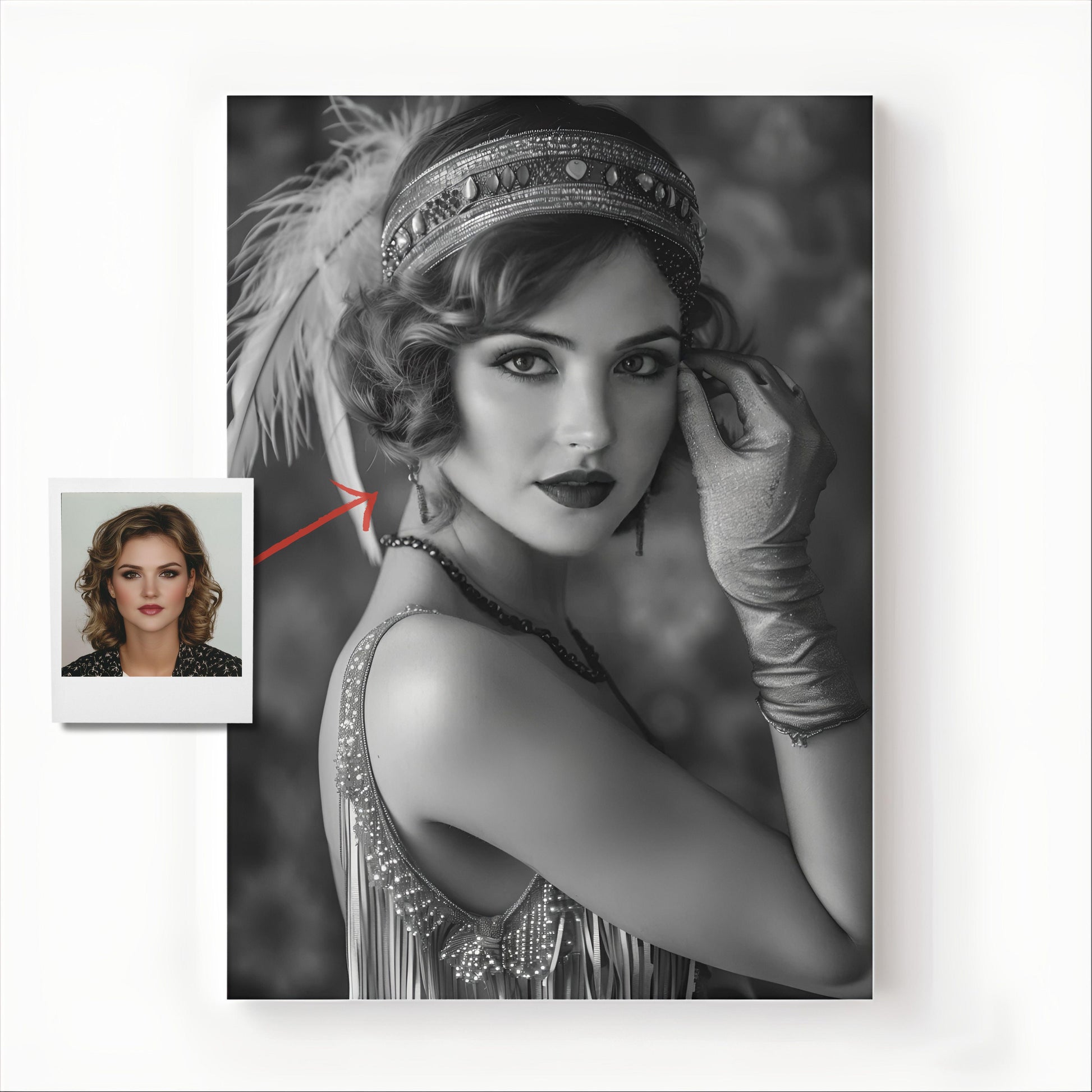 The Jazz Age Muse - Hystoriq Portraits