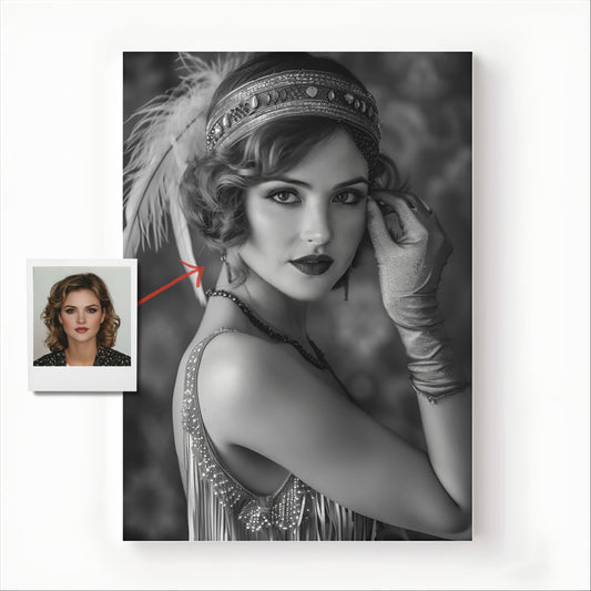 The Jazz Age Muse - Hystoriq Portraits