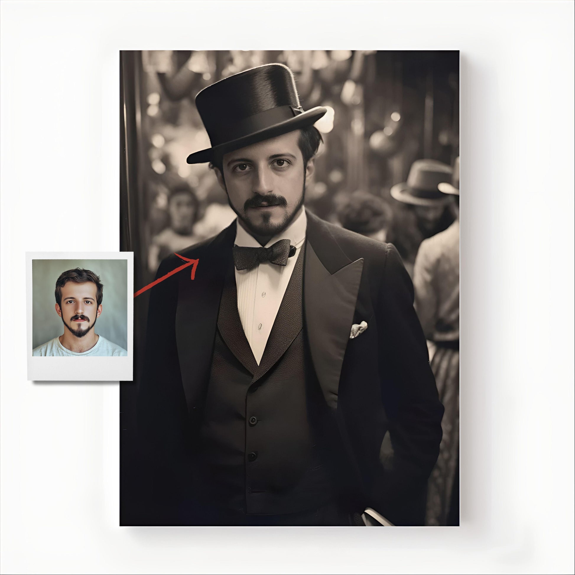 The Elegant Reveler - Hystoriq Portraits