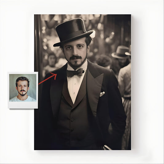The Elegant Reveler - Hystoriq Portraits