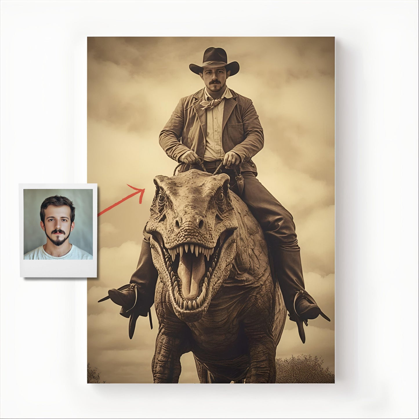 The Dinosaur Wrangler - Hystoriq Portraits