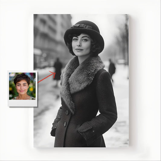 The Winter Stroll - Hystoriq Portraits