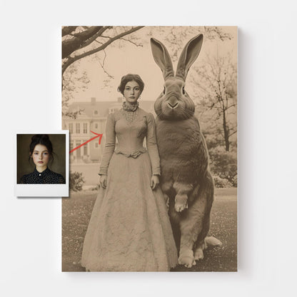 The Enchanted Companion - Hystoriq Portraits