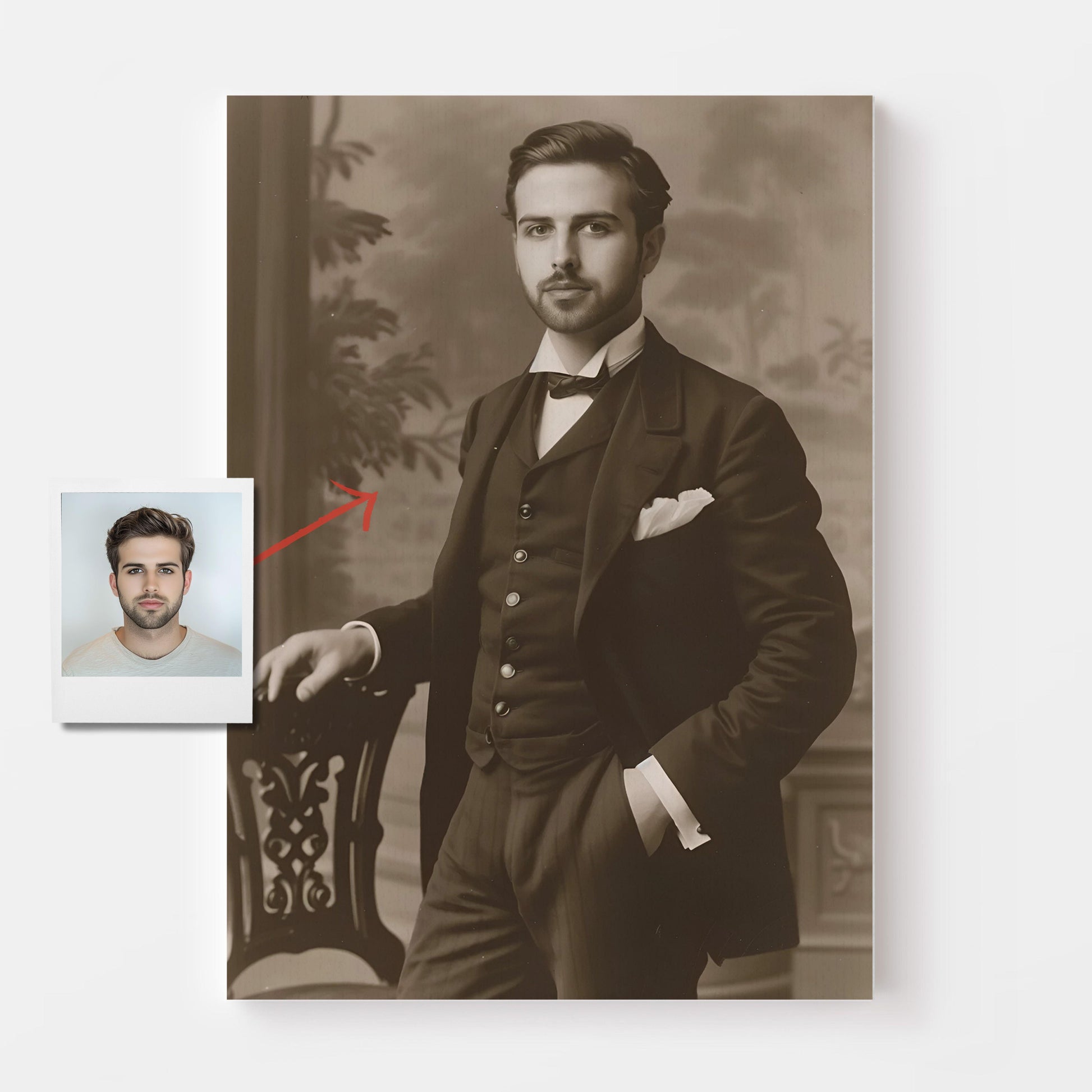 The Poised Aristocrat - Hystoriq Portraits