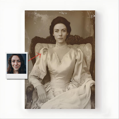 The Poised Lady - Hystoriq Portraits