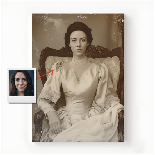 The Poised Lady - Hystoriq Portraits