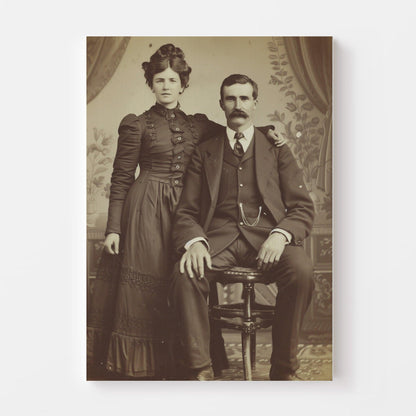 The Victorian Pair - Hystoriq Portraits