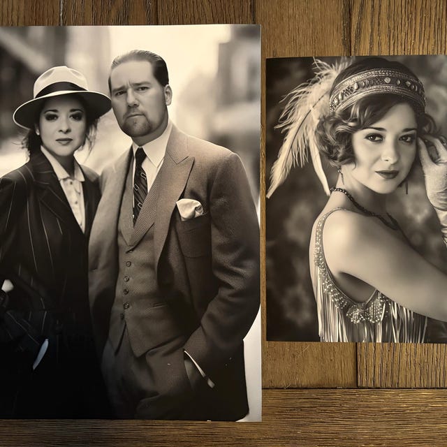 Completed historical-style portrait shared by a customer